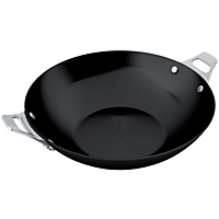 Alumiininen Weber wokkipannu on tarkoitettu käytettäväksi grillissä, liedellä tai uunissa.